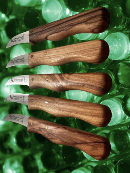 Das Solinger Küchenmesser „Zöppken“ Angebot!  Olivenholzgriff, gebogene Edelstahlklinge